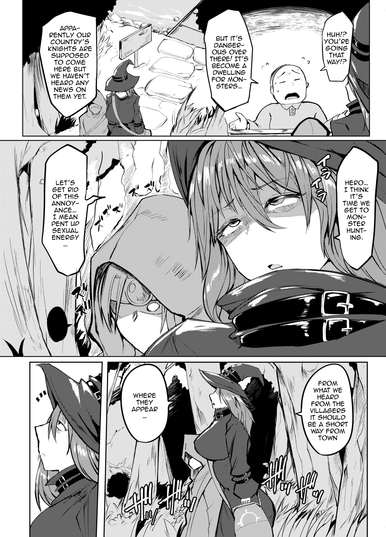 Hentai Manga Comic-Ejaculation Control Witch And The Cursed Hero's Journey-Read-19